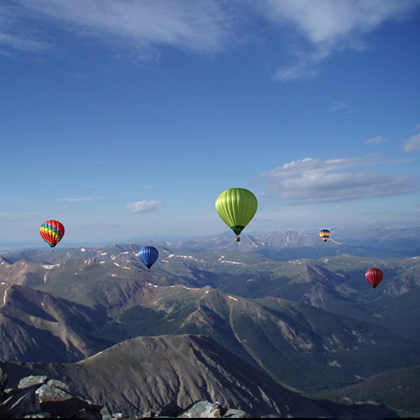 Colorado mountains scenic view