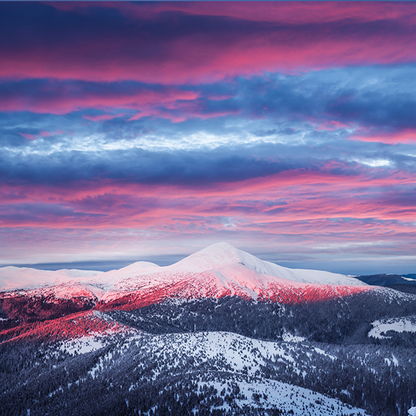 Idaho state mountains and nature